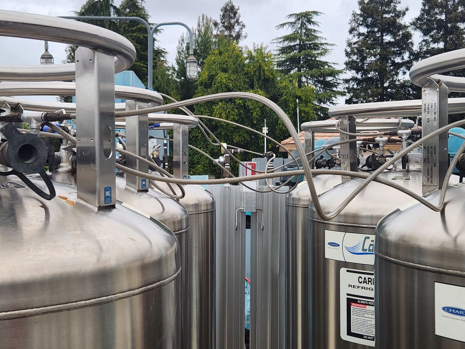 ECO2MIX system at a golf course pump station